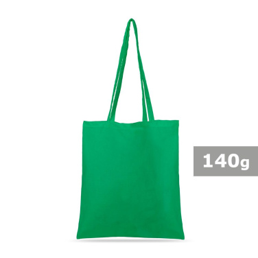 Cotton shopping bag | Hall, green, product image (4)