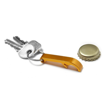 Keyring, bottle opener, green, product image (2)