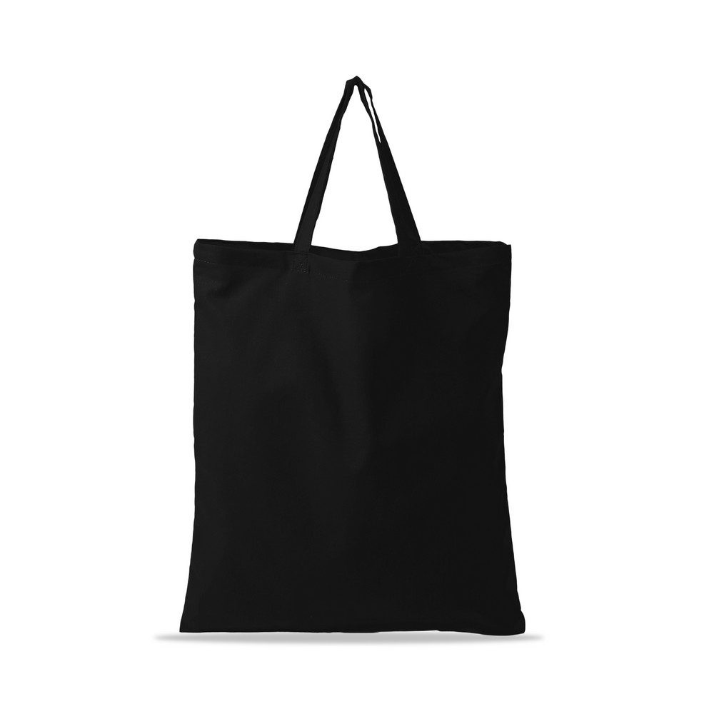 Cotton shopping bag | Lettie, black, product image (1)