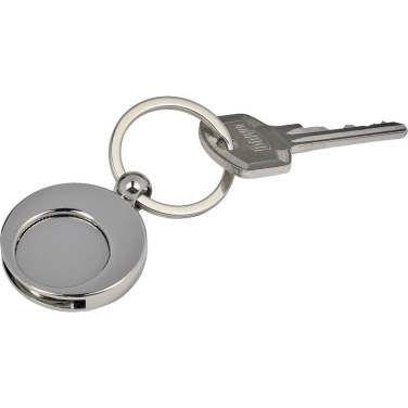 Keyring with shopping cart coin, product image (3)