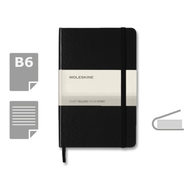 MOLESKINE Notebook approx. B6, black, product image (4)