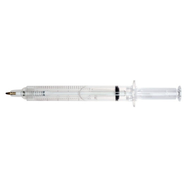 Ball pen "syringe", neutral, product image (2)