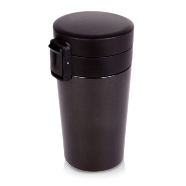 Thermo mug 300 ml with sieve stopping dregs | Laura, black, product image (4)