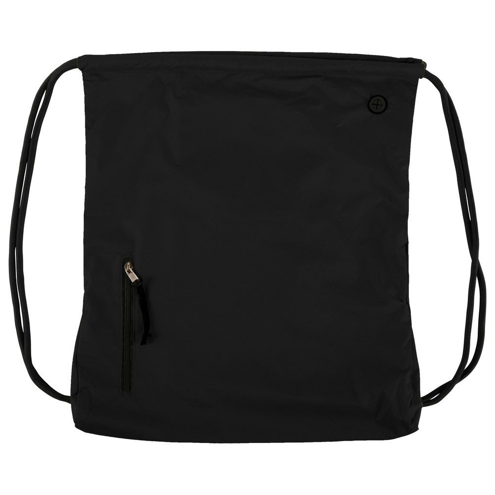 Drawstring bag, black, product image (1)
