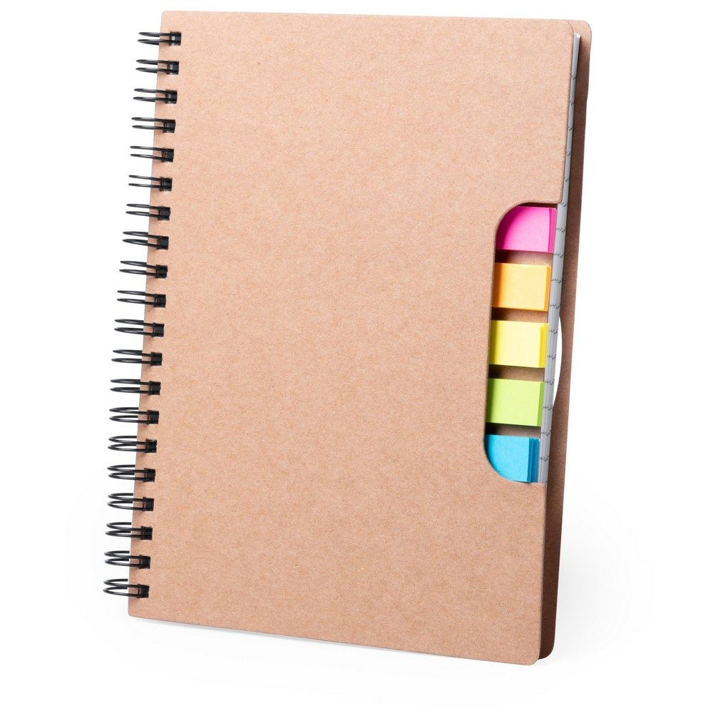 Memo holder, notebook approx. A5, sticky notes, product image (1)