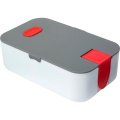 Lunch box 850 ml, phone stand, red