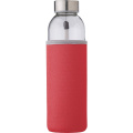 Glass bottle 500 ml, red