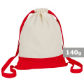 Cotton duffle bag | Tess, red