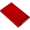Power bank 4000 mAh, red