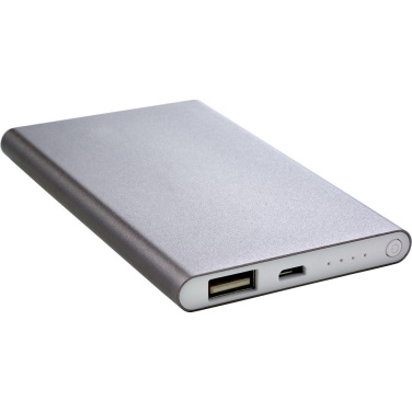 Power bank 4000 mAh, graphite, product image (4)