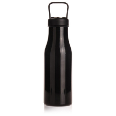 Thermo bottle 500 ml Air Gifts, cup with container | Jessica, black, product image (4)