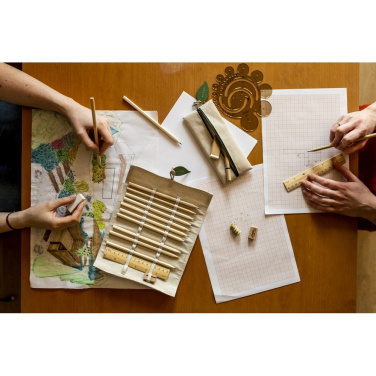 School set, pencil case, 12 pencils, ruler, eraser and pencil sharpener | Kaleb, product image (2)