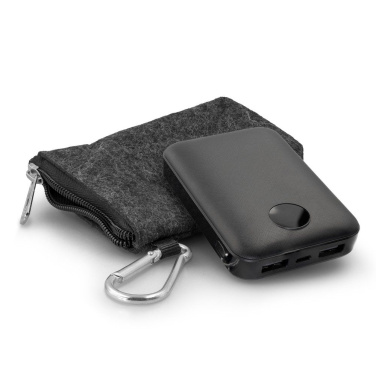 Power bank 10000 mAh Air Gifts | Daniel, black, product image (4)