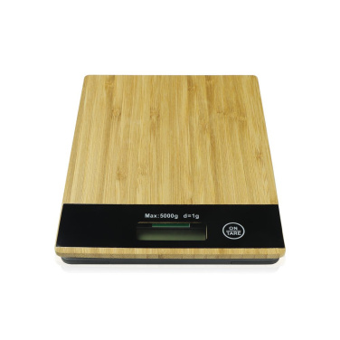 Kitchen scale with bamboo front part | Beck, product image (4)
