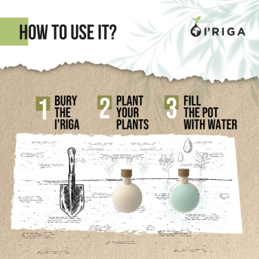 Ceramic irrigation pot for plants 200 ml B'RIGHT | I'Riga, product image (4)