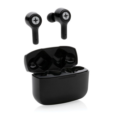 RCS recycled plastic Swiss Peak ANC TWS earbuds, product image (3)