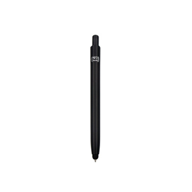 Ball pen with NFC chip, touch pen | Henrietta, black, product image (2)