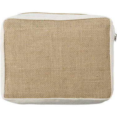 Jute cosmetic bag, product image (4)