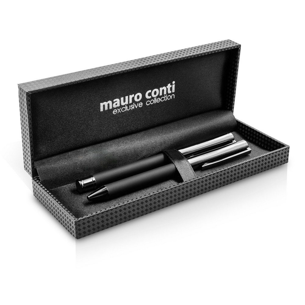 Mauro Conti writing set, ball pen and roller ball pen | Willie, product image (1)