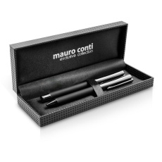 Mauro Conti writing set, ball pen and roller ball pen | Willie
