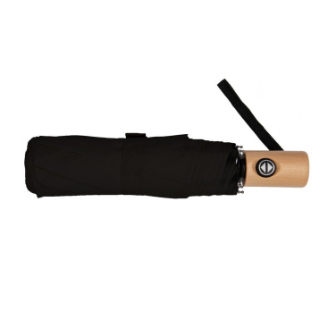 RPET automatic umbrella, foldable | Nell, black, product image (2)