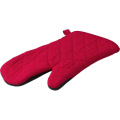 Cotton kitchen glove, red