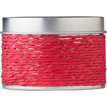 Scented candle, red, product image (3)