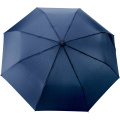 RPET automatic umbrella, foldable, navy blue