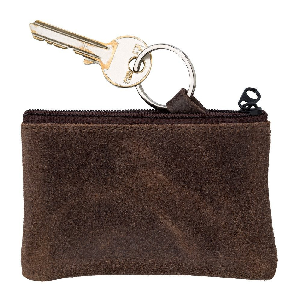 Leather key wallet, coin purse, keyring, product image (1)
