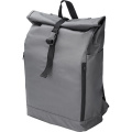 Rolltop RPET backpack, grey