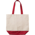 Beach bag, shopping bag, red
