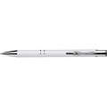 Recycled aluminium ball pen, white