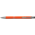 Recycled aluminium ball pen, orange