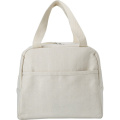 Cotton cooler bag, white