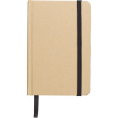 Recycled craft paper notebook A6