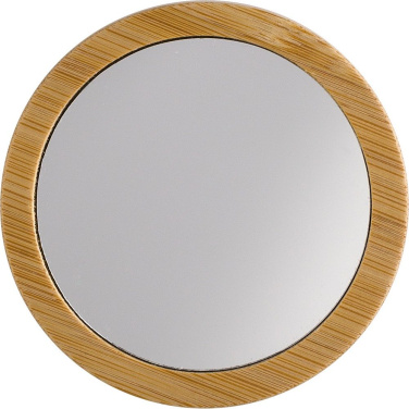 Bamboo pocket mirror, product image (3)