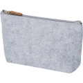 Felt RPET cosmetic bag, grey