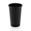 Alo RCS recycled aluminium lightweight cup 450 ml, black