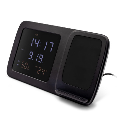 Wireless charger 5 W-15 W Exclusive Collection, multifunctional digital clock | Isha, product image (4)