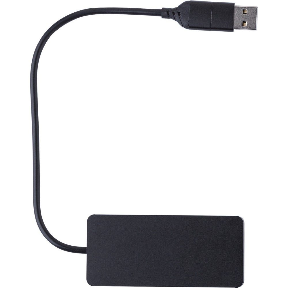 USB and USB type C hub, black, product image (1)
