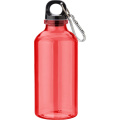 RPET sports bottle 400 ml, red