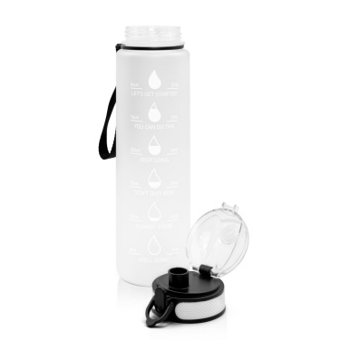 Motivational bottle 1000 ml | Bennie, white, product image (3)