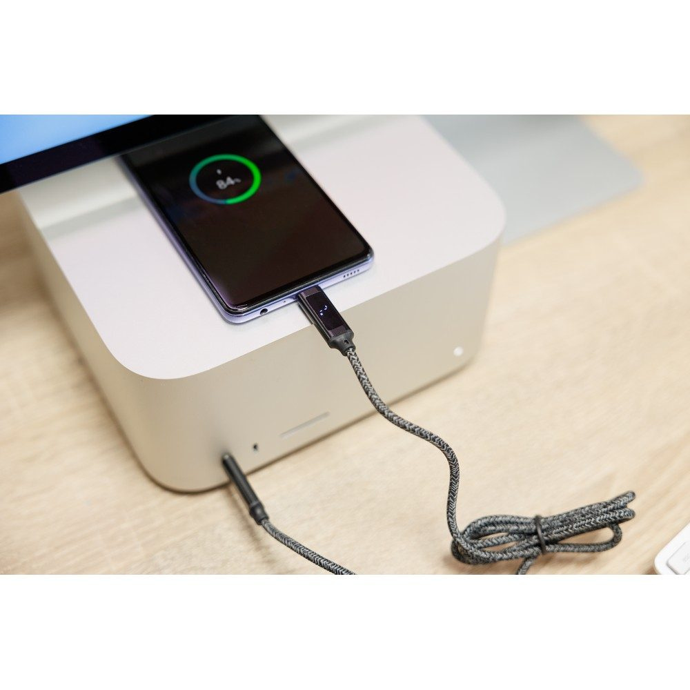 Charging cable, black, product image (1)