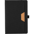 Notebook approx. A5 RPET, black