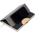 Notebook approx. A5 RPET, black