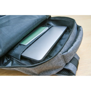 Laptop backpack 15" RPET, black, product image (3)