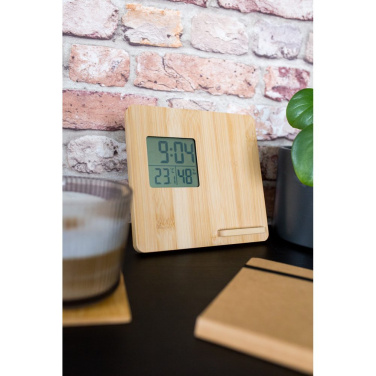 Bamboo wireless charger 10 W, weather station | Kahele, product image (2)