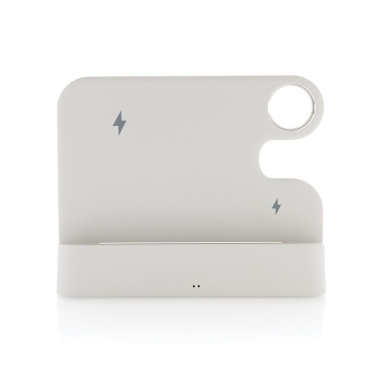 Joltz RCS recycled plastic dual 15 W charger with iWatch slot, product image (3)