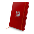 Notebook A5, recycled PU | Roderick, red