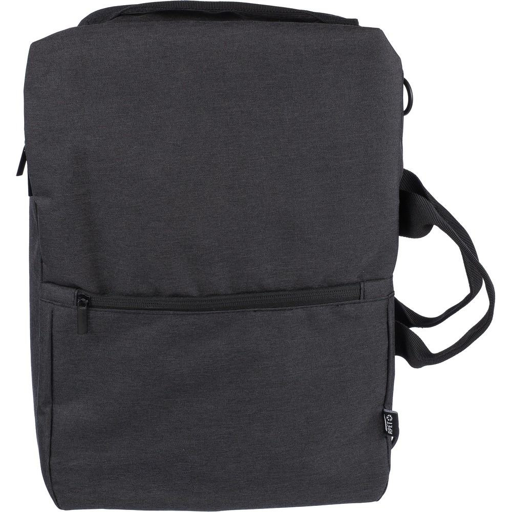 RPET laptop backpack 15", black, product image